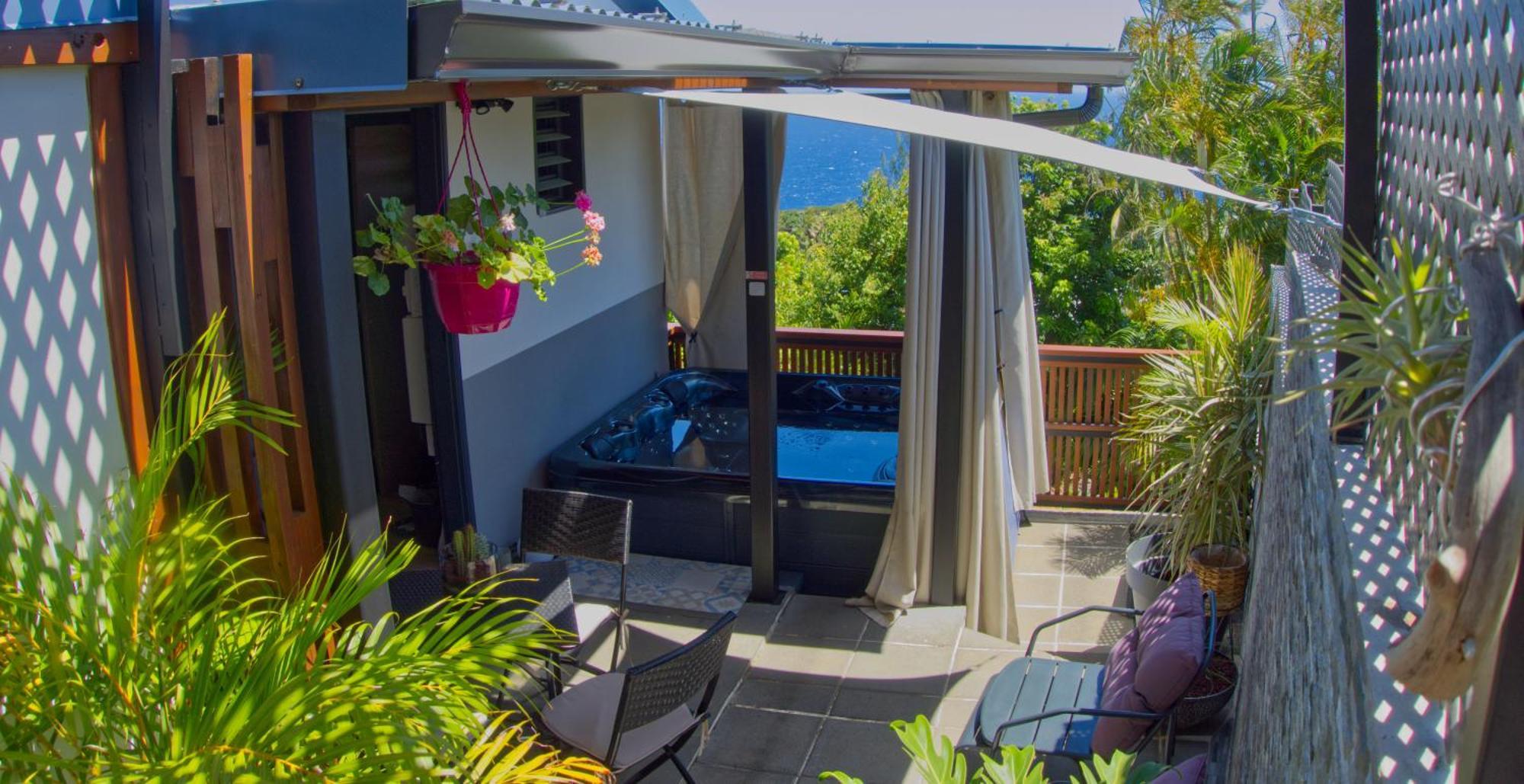 Ka Hema - Maison Entiere Avec Jacuzzi Et Vue Sur Mer Saint-Joseph Extérieur photo